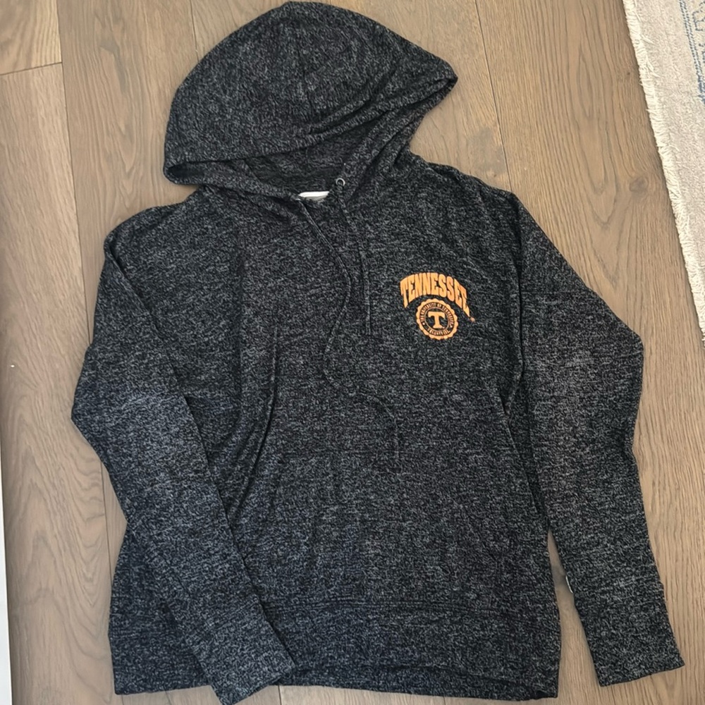 tennessee hoodie pullover with drawstrings and pocket size xs